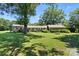 Well-maintained ranch-style home with a lush lawn and mature trees, perfect for a serene living environment at 13909 Idlewild Rd, Matthews, NC 28105
