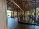 Spacious outdoor deck area with wooden lattice screens, perfect for entertaining and enjoying waterfront views at 143 Uwharrie Ct # 10801081, Mount Gilead, NC 27306