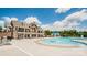 Resort-style pool and clubhouse featuring ample seating and a relaxing atmosphere, perfect for community enjoyment at 15119 Oleander Dr, Charlotte, NC 28278