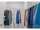 Walk-in closet offers wire shelving for organized storage at 169 Rooster Tail Ln, Troutman, NC 28166