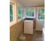 Functional laundry room with a washer and dryer and natural light at 1700 Old Spencer Mountain Rd, Dallas, NC 28034