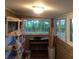 Well-lit storage room with shelving units for organization at 1700 Old Spencer Mountain Rd, Dallas, NC 28034