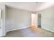 Bedroom features a doorway, a closet, and light colored walls at 203 Hickory Wood Dr, Kannapolis, NC 28083