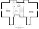 Second-floor plan of home's bedrooms at 203 Hickory Wood Dr, Kannapolis, NC 28083