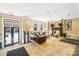 Elegant lobby featuring comfortable seating, a fireplace, and stylish decor at 229 N Church St # 401, Charlotte, NC 28202
