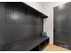Mudroom featuring a convenient bench with storage, perfect for organizing outerwear and shoes at 3308 Carmel Rd, Charlotte, NC 28226