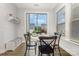 Cozy dining area featuring a sliding glass door and outdoor view at 3332 Katherine Taylor Ct, Monroe, NC 28110