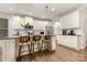 Bright kitchen featuring white cabinets, granite countertops, and stainless steel appliances at 3332 Katherine Taylor Ct, Monroe, NC 28110