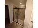 Modern bathroom showcasing a glass-enclosed shower with designer tile work, promoting a spa-like experience at 3717 English Garden Dr, Gastonia, NC 28056