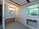 Bedroom with window, air conditioner, and vanity space offers comfort and convenience at 3881 Wood Duck Ln, Denver, NC 28037