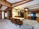 Eat in kitchen featuring wood cabinets and countertops at 3881 Wood Duck Ln, Denver, NC 28037