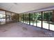 Spacious screened porch surrounded by lots of trees and nature at 3881 Wood Duck Ln, Denver, NC 28037