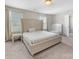 Cozy bedroom showcasing a bed, crib, and curtains near the window, creating a serene atmosphere at 4014 Stockbrook Dr, Charlotte, NC 28215