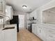 Beautiful updated kitchen with a seamless flow to the dining area, perfect for entertaining at 4911 Rivergreen Ln, Charlotte, NC 28227