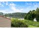 This backyard view is one of a kind with the peaceful lake views in the distance at 5192 Corbin Ln, Hickory, NC 28601