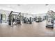 Spacious gym equipped with modern exercise equipment and large windows providing natural light at 6365 Ashton Park Dr, Denver, NC 28037