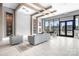 Community lobby with modern furniture and stylish decor at 6365 Ashton Park Dr, Denver, NC 28037