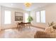 Bright office space with large windows, a modern desk, and neutral decor at 6711 Creft Cir, Lake Park, NC 28079
