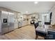 Well-equipped kitchen with stainless steel appliances and hardwood floors at 1140 Randall Ct, Concord, NC 28025