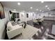Open floor plan combining the living room, dining area, and the kitchen at 11419 Leadenhall Ln, Charlotte, NC 28262