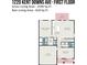 First floor floorplan showcasing a primary bedroom, kitchen, living room and two car garage at 1220 Kent Downs Sw Ave, Concord, NC 28027