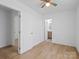 Bedroom with hardwood floors and neutral walls at 313 S Park Dr, Wadesboro, NC 28170