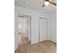 Bright bedroom features hardwood floors, closet, and ceiling fan at 313 S Park Dr, Wadesboro, NC 28170
