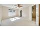 Comfortable bedroom with carpet, great light, and an attached bathroom at 349 Valley Brook Se Ln, Concord, NC 28025