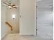 Well-lit hallway with carpeted stairs and view of bedroom at 349 Valley Brook Se Ln, Concord, NC 28025