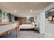 Cozy bedroom with brick wall, bunkbeds, and a comfortable queen bed, a great retreat at 364 Catalina Dr, Mooresville, NC 28117