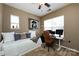 Comfortable bedroom featuring a daybed, desk setup, and neutral walls, perfect for a functional and relaxing space at 432 W Worthington Ave, Charlotte, NC 28203