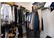 Walk-in closet featuring multiple shelves and ample hanging space for clothes at 432 W Worthington Ave, Charlotte, NC 28203