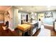 Well-appointed kitchen with an island, stainless steel appliances, and hardwood flooring at 802 E Franklin St, Monroe, NC 28112