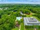 Aerial view showcasing the pool and amenities surrounded by mature trees and beautiful landscaping at 921 Summerlake Dr, Fort Mill, SC 29715