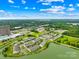 Overhead view of the property highlighting its proximity to the lake and surrounding neighborhood at 921 Summerlake Dr, Fort Mill, SC 29715