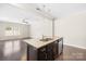 Modern kitchen with granite countertops, an island with sink, and stainless steel appliances at 921 Summerlake Dr, Fort Mill, SC 29715