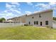 Large backyard with white fence and green grass at 9416 Cotton Gum Rd, Charlotte, NC 28227