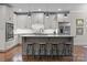 Contemporary kitchen with stainless steel appliances, granite countertops, and center island at 109 Trent Pines Dr, Mooresville, NC 28117