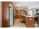 Spacious kitchen with granite countertops, stainless appliances, and ample cabinet space at 1210 Tabitha Ct, Monroe, NC 28110