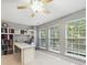 Home office with lots of natural light at 130 Nims Spring Dr, Fort Mill, SC 29715