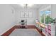 Bright home office space with a large window and modern decor at 1335 Bryson Gap Dr, Fort Mill, SC 29715