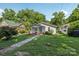 Charming home with inviting stone pathway, lush lawn, and traditional architectural details at 1626 W Park Ave, Albemarle, NC 28001