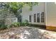 A patio area and well-maintained backyard are visible, offering a peaceful outdoor retreat at 2001 Enderbury Dr, Indian Trail, NC 28079