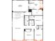 Second-floor plan featuring a primary bedroom with en-suite bath, additional bedrooms, and a game room at 3228 Maya Ln # 40, Midland, NC 28107