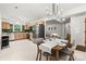 Spacious kitchen and dining area, perfect for entertaining, with an open layout at 5320 Kildare Dr, Charlotte, NC 28215
