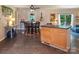 Open-concept dining area and kitchen with a casual and inviting atmosphere at 5922 Sullins Rd, Charlotte, NC 28214