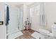 Bathroom with a glass enclosed walk-in shower at 9025 Henry Thoreau Rd, Charlotte, NC 28214