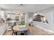 Bright and airy kitchen features white cabinets, granite countertops, and stainless steel appliances at 1420 11Th Street Nw Dr # 15, Hickory, NC 28601
