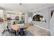 Open-concept kitchen with stainless appliances, granite counters, and breakfast area at 1420 11Th Street Nw Dr # 15, Hickory, NC 28601