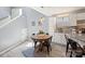 Lovely dining area right off the kitchen with great natural light at 1420 11Th Street Nw Dr # 15, Hickory, NC 28601